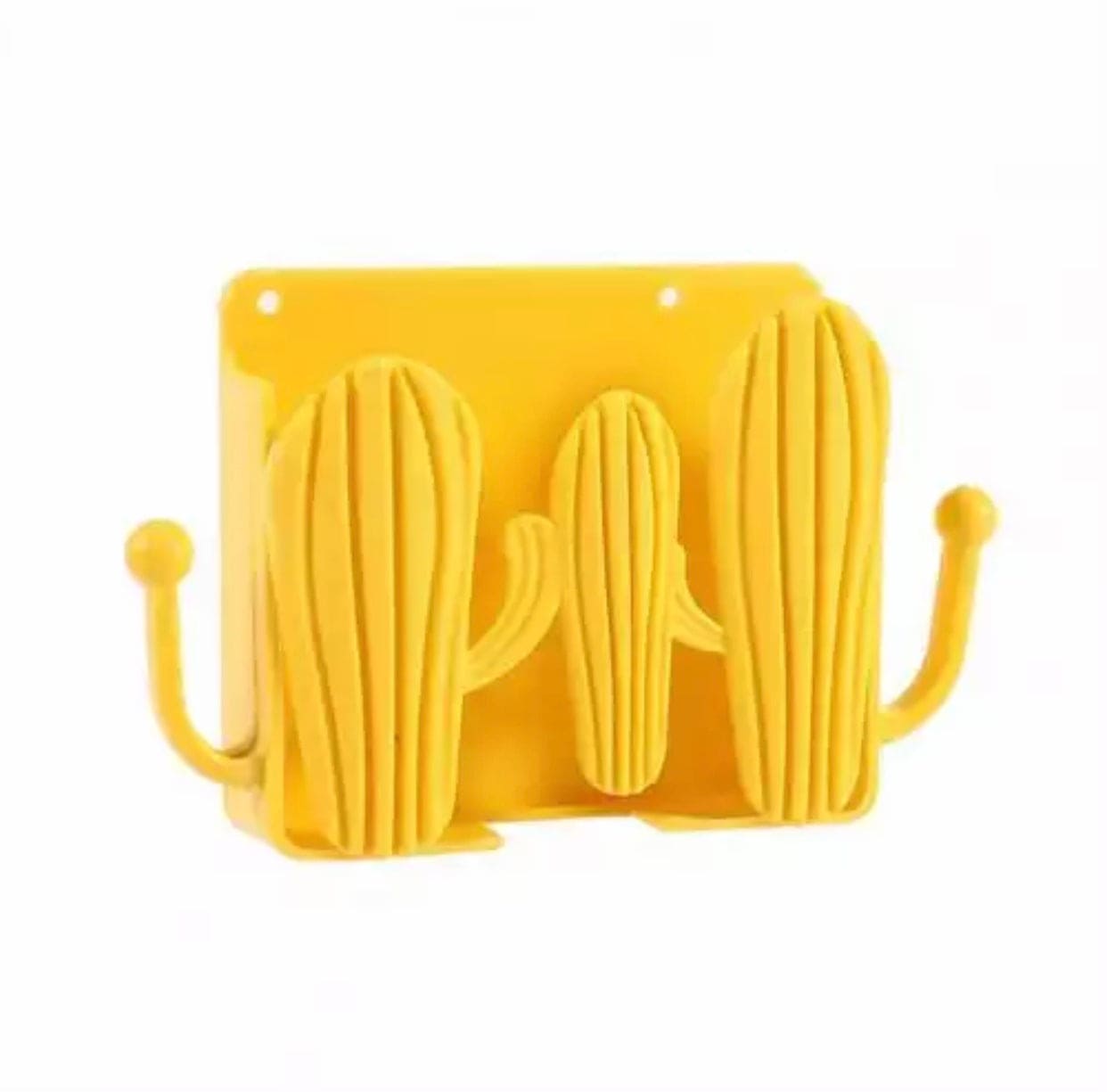 Wall Mounted Self Adhesive Cactus Shaped Charger Phone Bracket Holder, Wall Mounted Remote Control Storage Box, Mobile Phone Charging Stand Wall Mounted Self Adhesive Cactus Shaped Charger Phone Bracket Holder, Wall Mounted Remote Control Storage Box, Mobile Phone Charging Stand